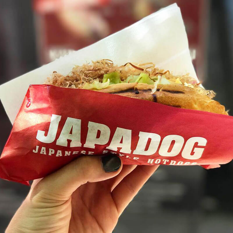 Japadog Hotdog Sleeve