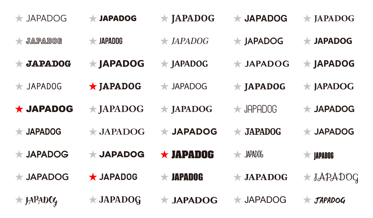Japadog Branding Font