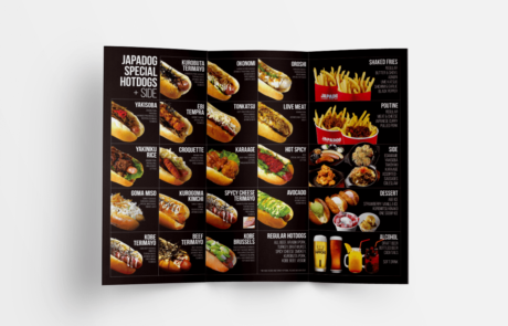 Japadog Leaflet