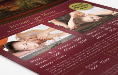 Sanatio Spa Flyer