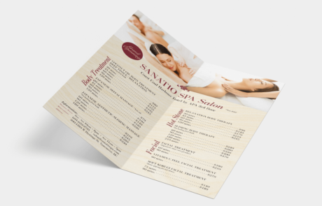 Sanatio Spa Leaflet