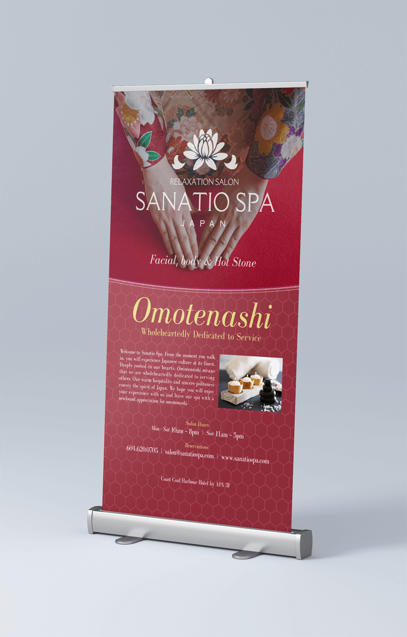 Sanatio Spa Banner