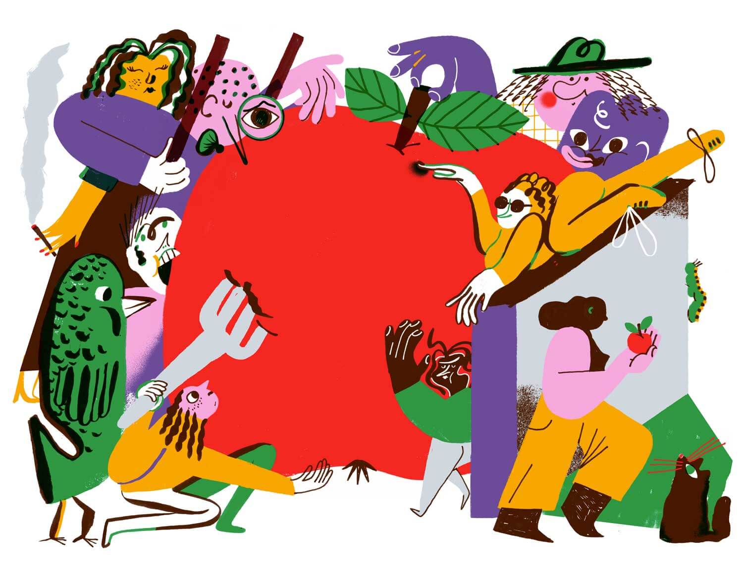 Open Bookmarks Co. Blog Franz Lang illustrator