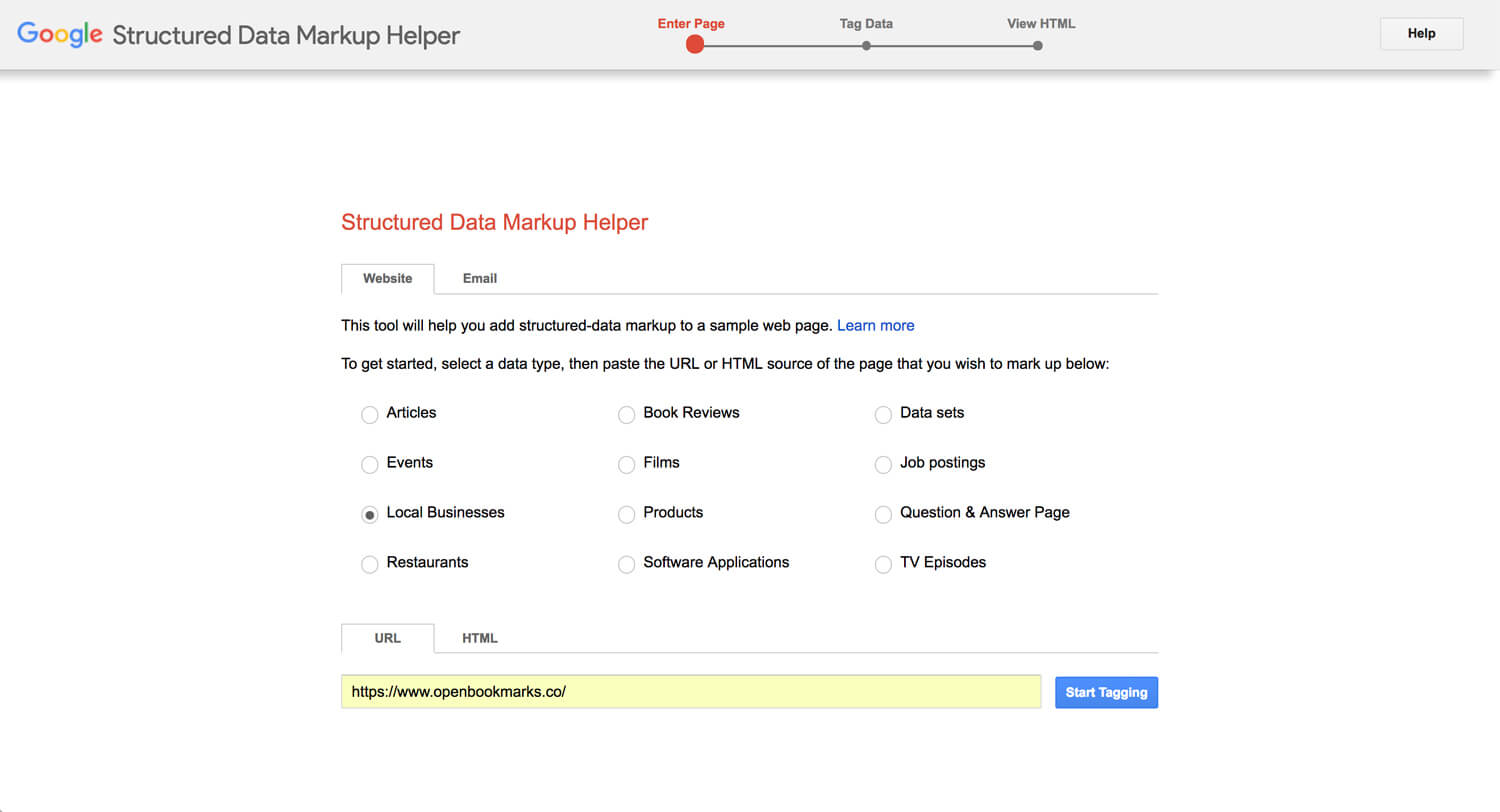 Blog Google Structured Data Markup