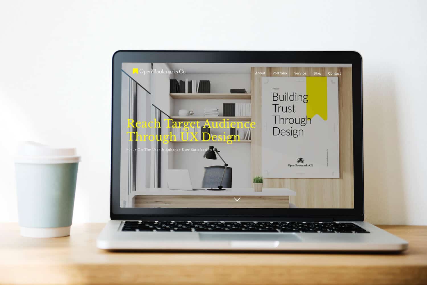 Open Bookmarks Co. Portfolio Branding Website