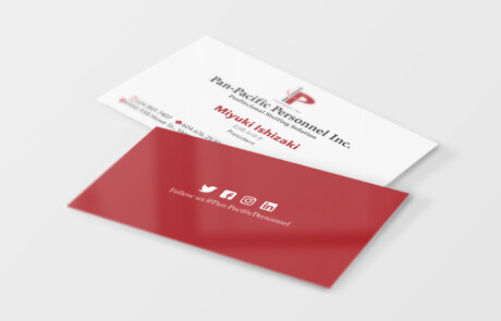 Portfolio Work Business Card