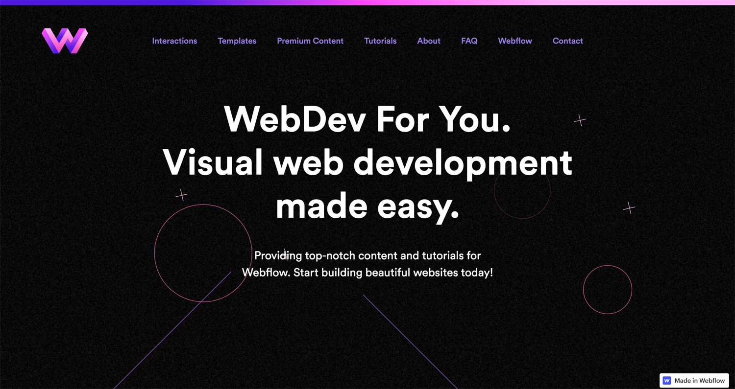 Open Bookmarks Co. Blog Website Webflow