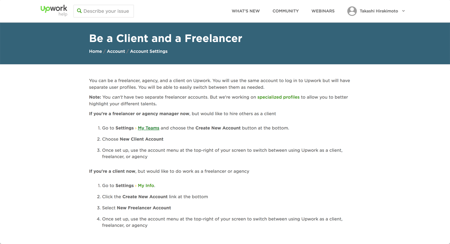 Open Bookmarks Co. Blog UpWork