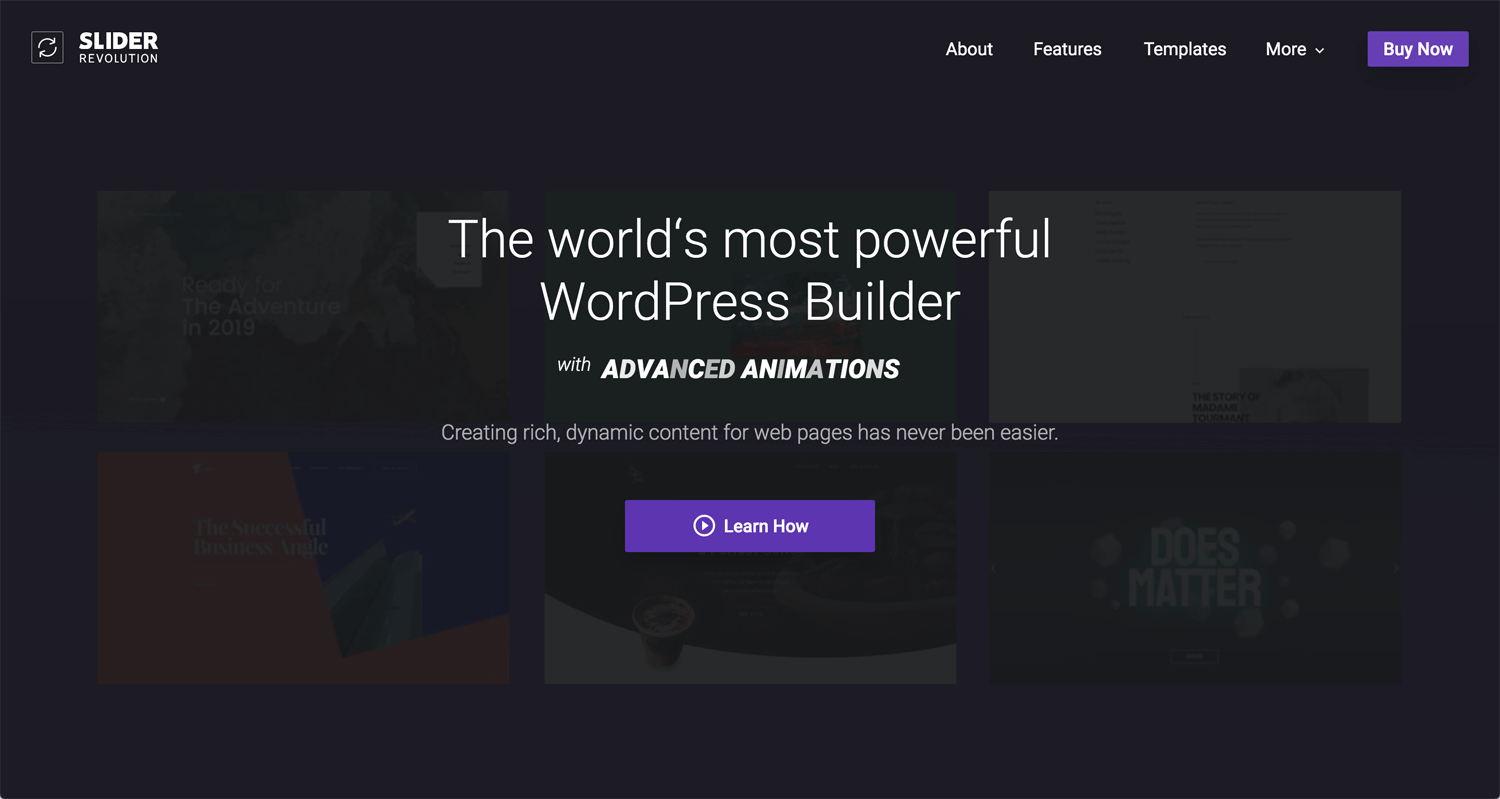 Open Bookmarks Co. Blog WordPress Slider Revolution