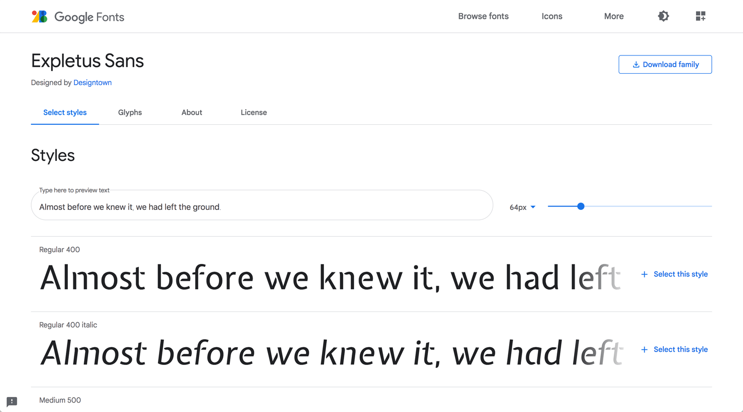 Open Bookmarks Co. Blog WordPress Google Fonts