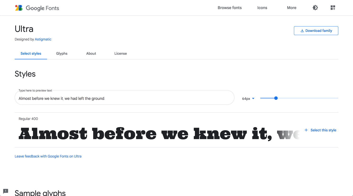 Open Bookmarks Co. Blog WordPress Google Fonts