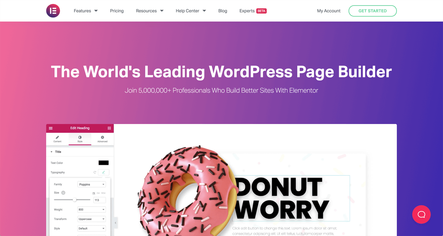 Open Bookmarks Co. Blog Ecommerce Website Elementor