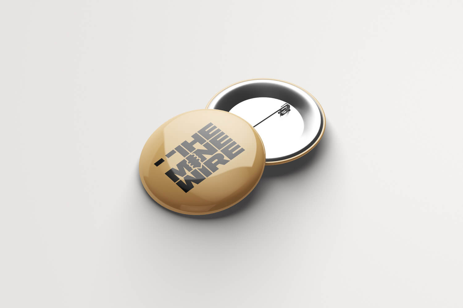 Open Bookmarks Co. Portfolio The Mine Wire Brand Identity