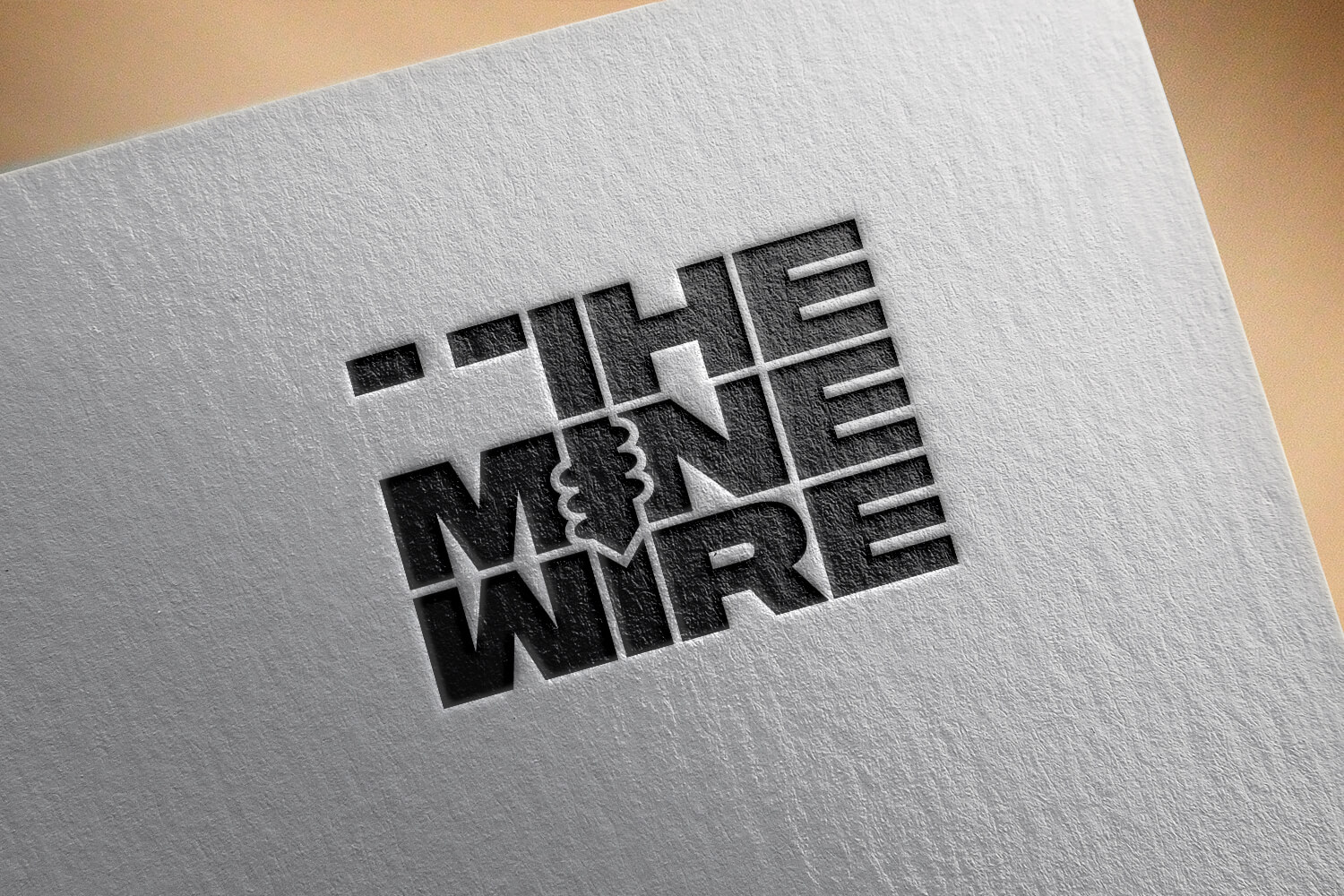 Open Bookmarks Co. Portfolio The Mine Wire Brand Identity