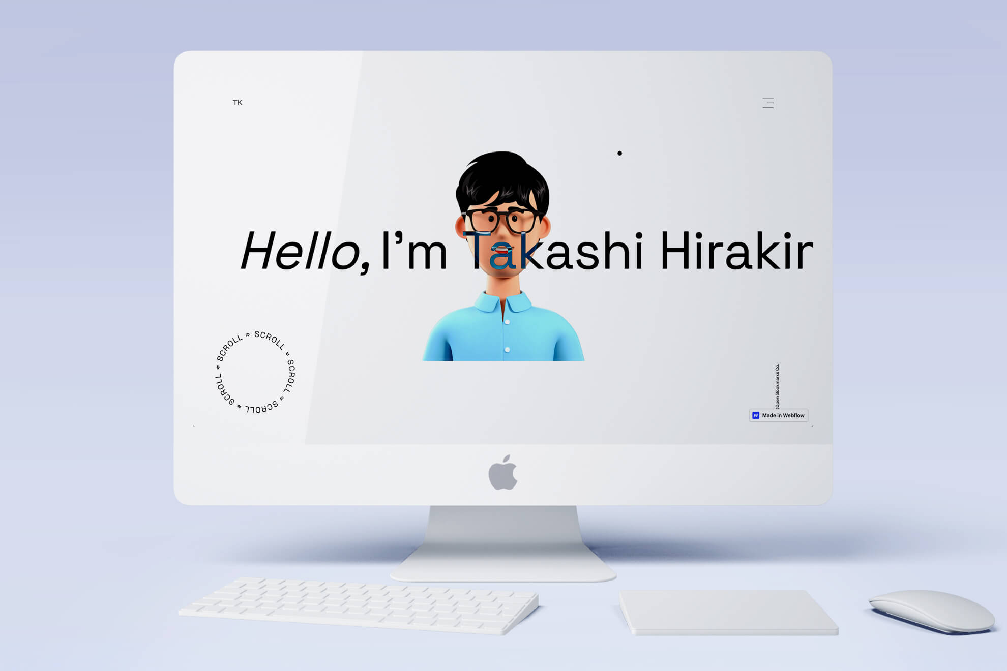 Open Bookmarks Co., Webfolio, MVP, Website