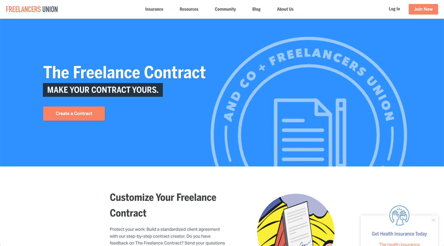 Open Bookmarks Co. Blog Contract