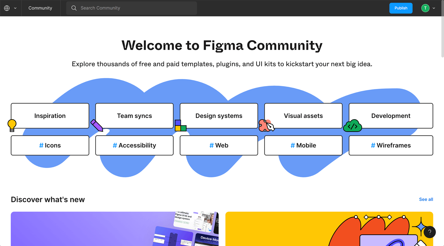 Open Bookmarks Co. Blog Figma