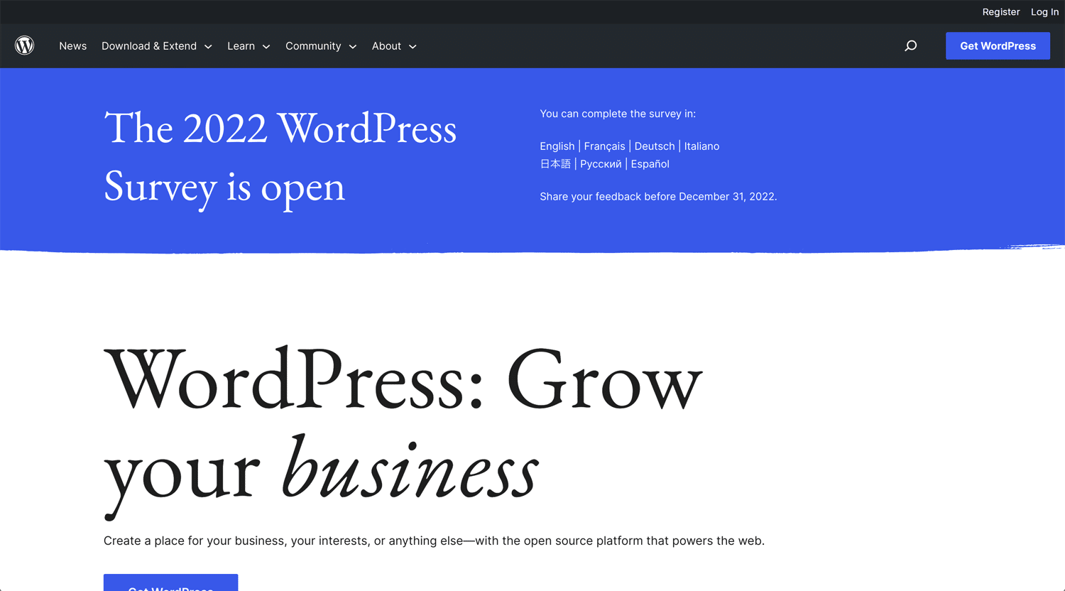 Open Bookmarks Co. Blog WordPress Website FTP