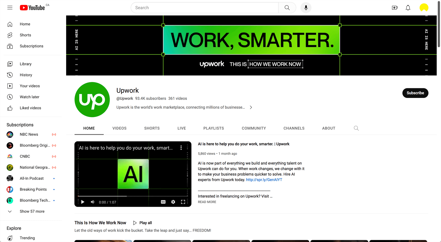 Open Bookmarks Co. Blog UpWork 100K