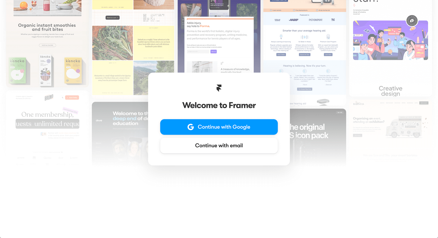 Open Bookmarks Co. Blog Webflow Website Framer