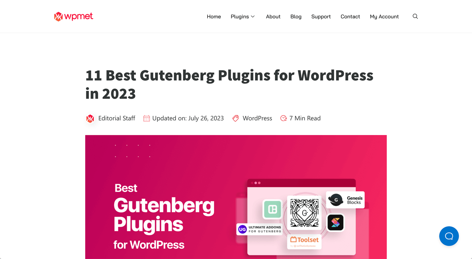 Open Bookmarks Co. Blog WordPress Gutenberg