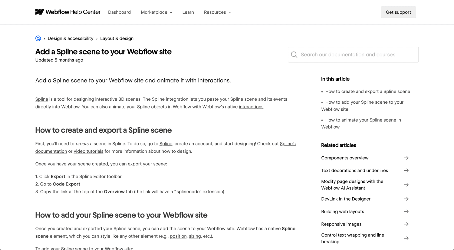 Open Bookmarks Co. Blog Webflow Website