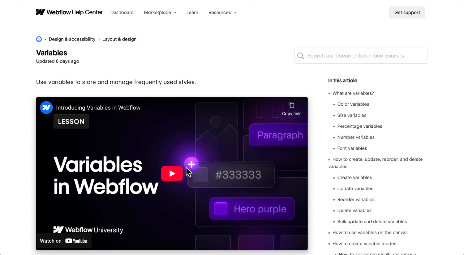 Open Bookmarks Co. Blog Webflow Website