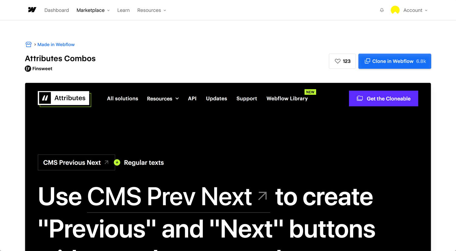 Open Bookmarks Co. Blog Webflow Website
