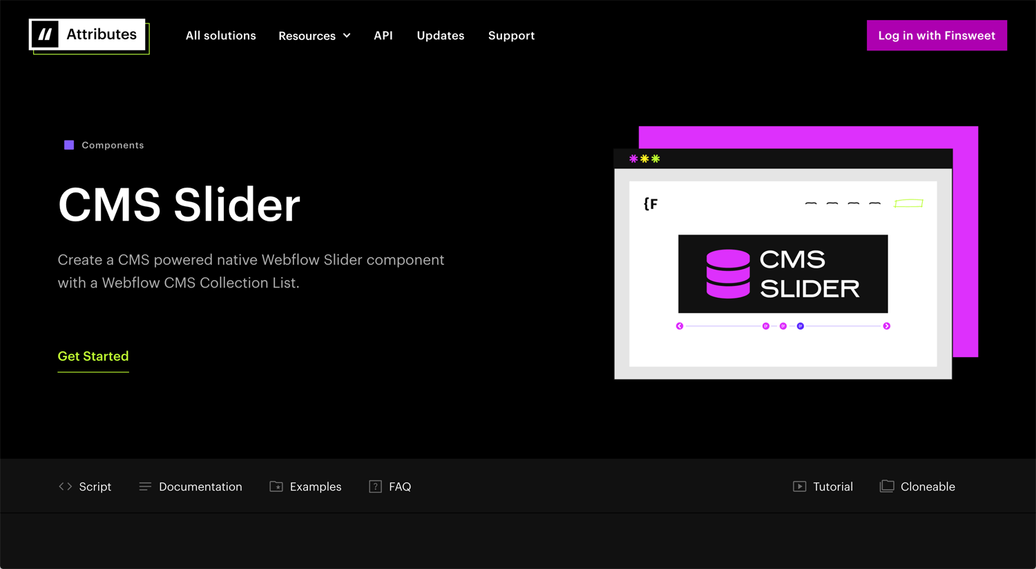 Open Bookmarks Co. Blog Webflow Website